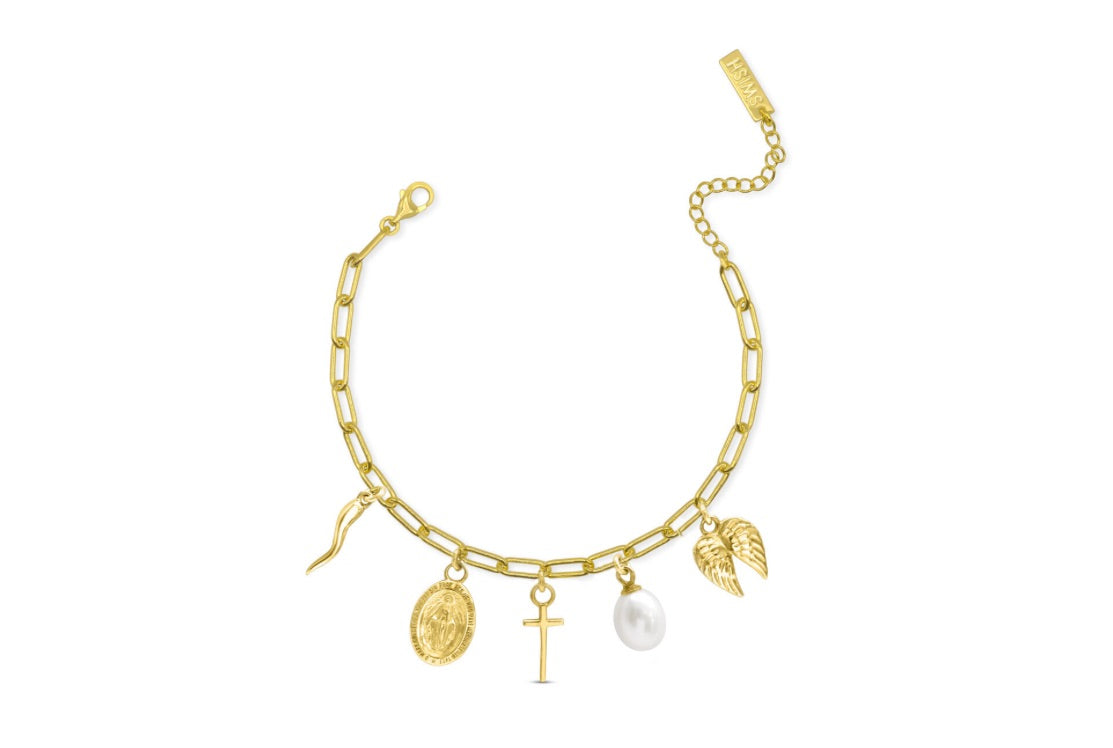 Fortuna Italiana Charm Bracelet