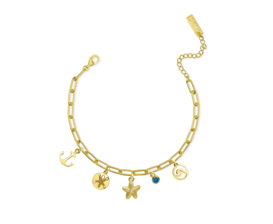 Seaside Treasures Charm Bracelet