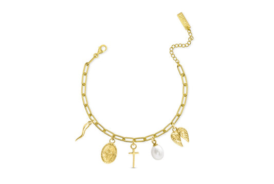 Fortuna Italiana Charm Bracelet
