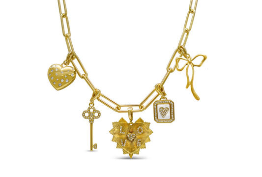 Key to Love Charm Necklace