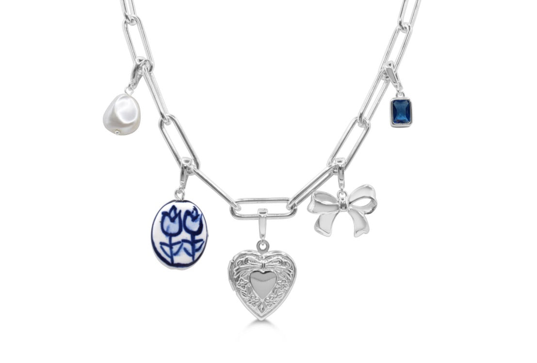 Santorini Soul Charm Necklace