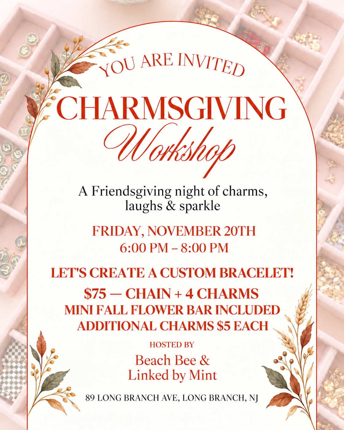 Charmsgiving Charm Bar Workshop